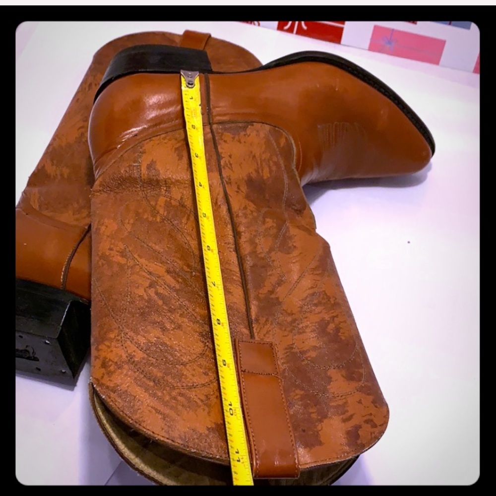 GentlyUsed Israel Mens Riding Boots. Size: 7.5 - Picture 8 of 16